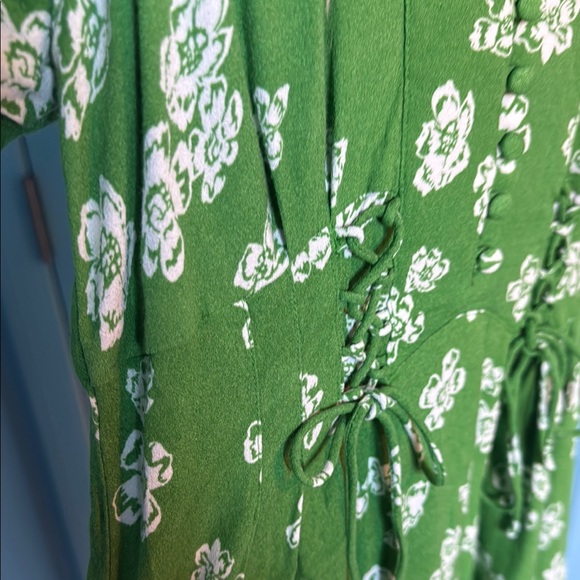 Free People Green Minidress - Picture 3 of 7